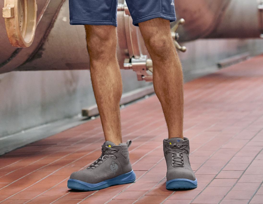 S1P: S1P Safety shoes e.s. Banco mid + anthracite/alkaliblue 1