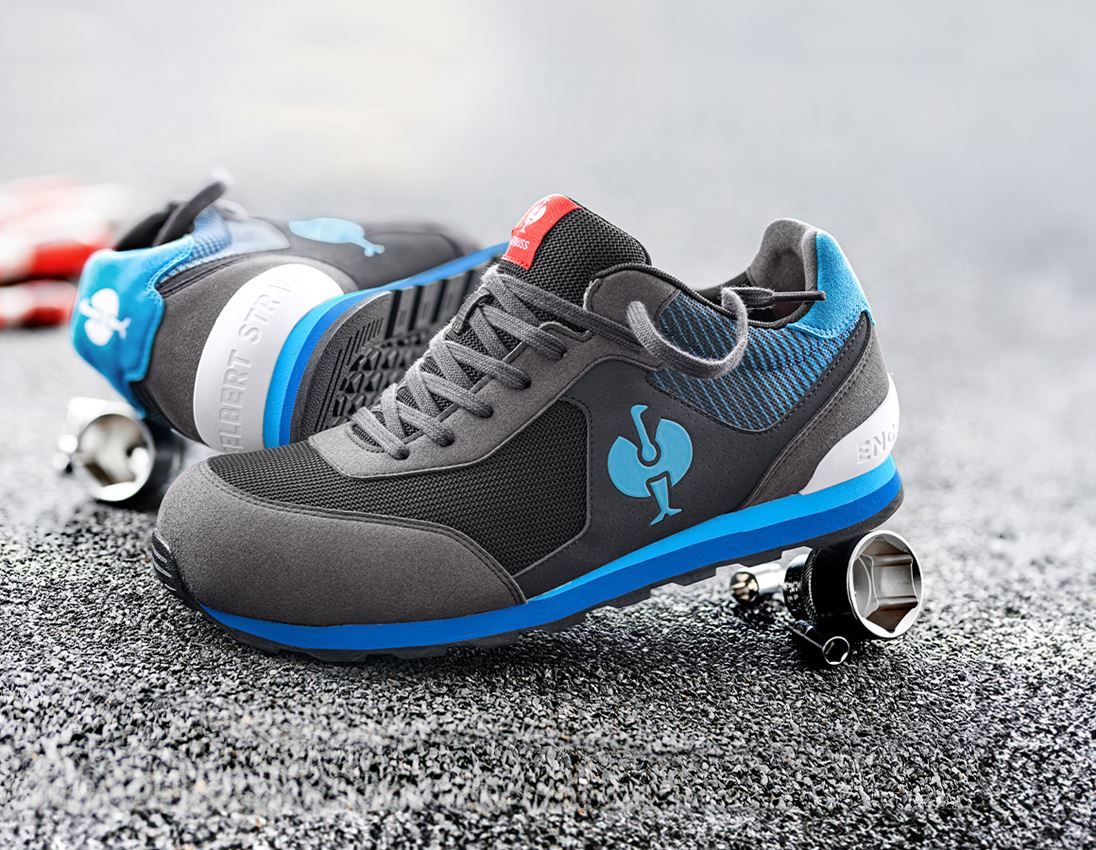 S1: S1 Safety shoes e.s. Sirius II + graphite/gentianblue