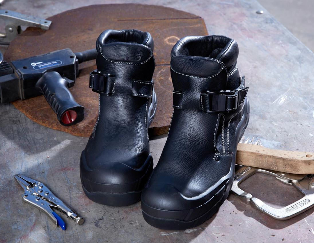 S3: Welder's safety boots e.s. Pleione + black 1