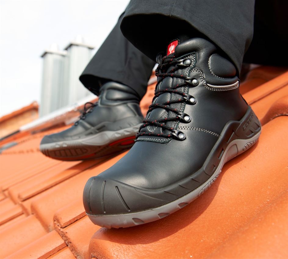 S3: Elten S3 Roofer's- / Tarmac Safety boots Samuel  + black