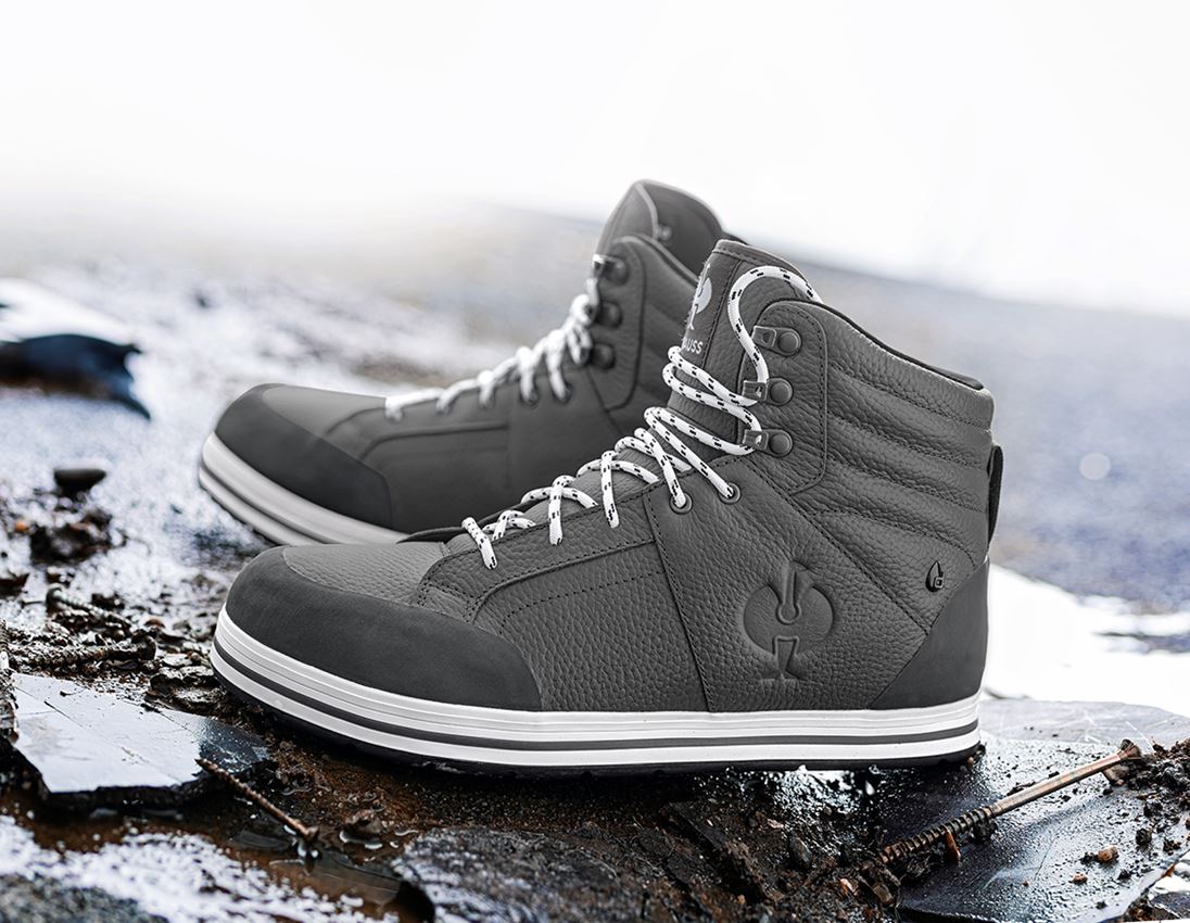 S3: S3 Safety boots e.s. Spes II mid + anthracite
