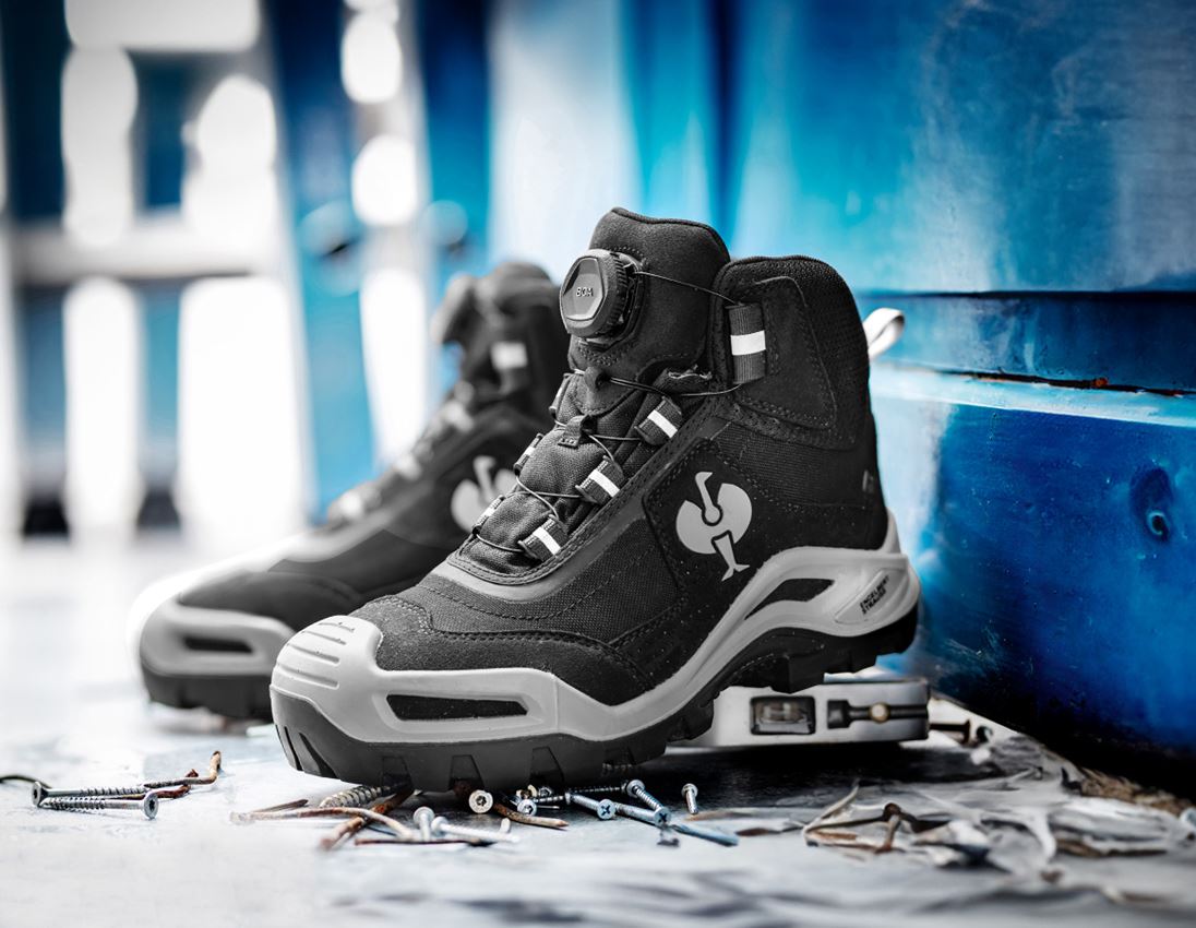 S3: S3 Safety boots e.s. Kastra II mid + black/platinum 1