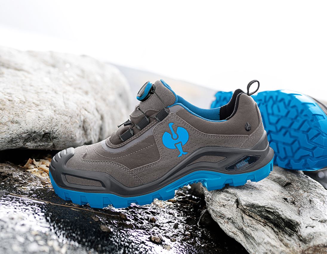 S3: S3 Safety shoes e.s. Kastra II low + titanium/gentian blue