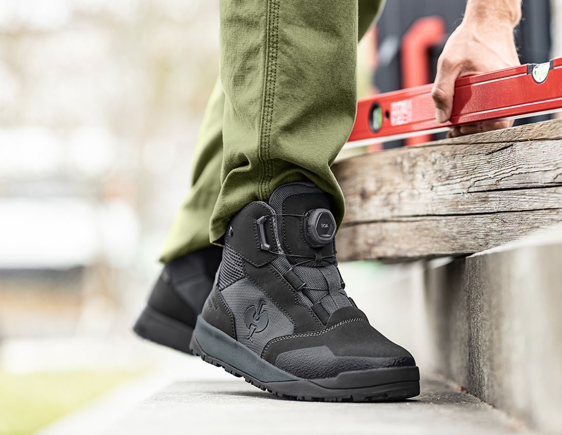 S7: S7 Safety boots e.s. Murcia mid + carbongrey/black 1