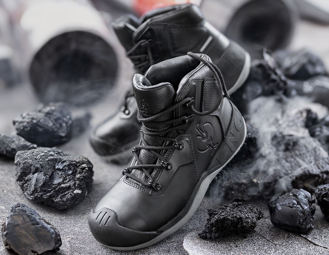 S3: S3 Roofer's- / Tarmac Safety boots e.s. Bayreuth + black/anthracite 1