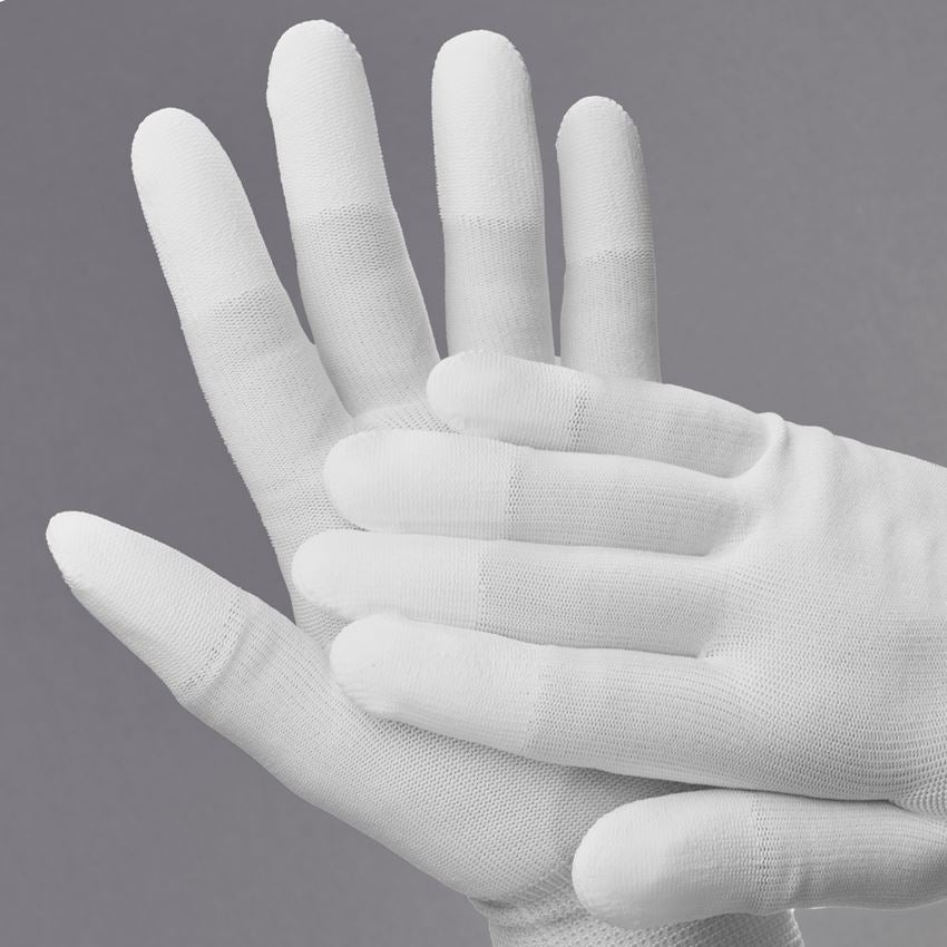 Textile: PU micro gloves Sensitive 2
