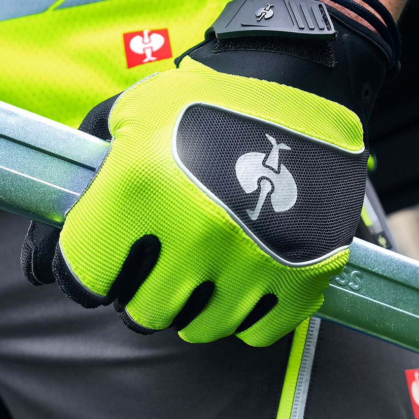 Topics: Gloves e.s.ambition + black/high-vis yellow 2