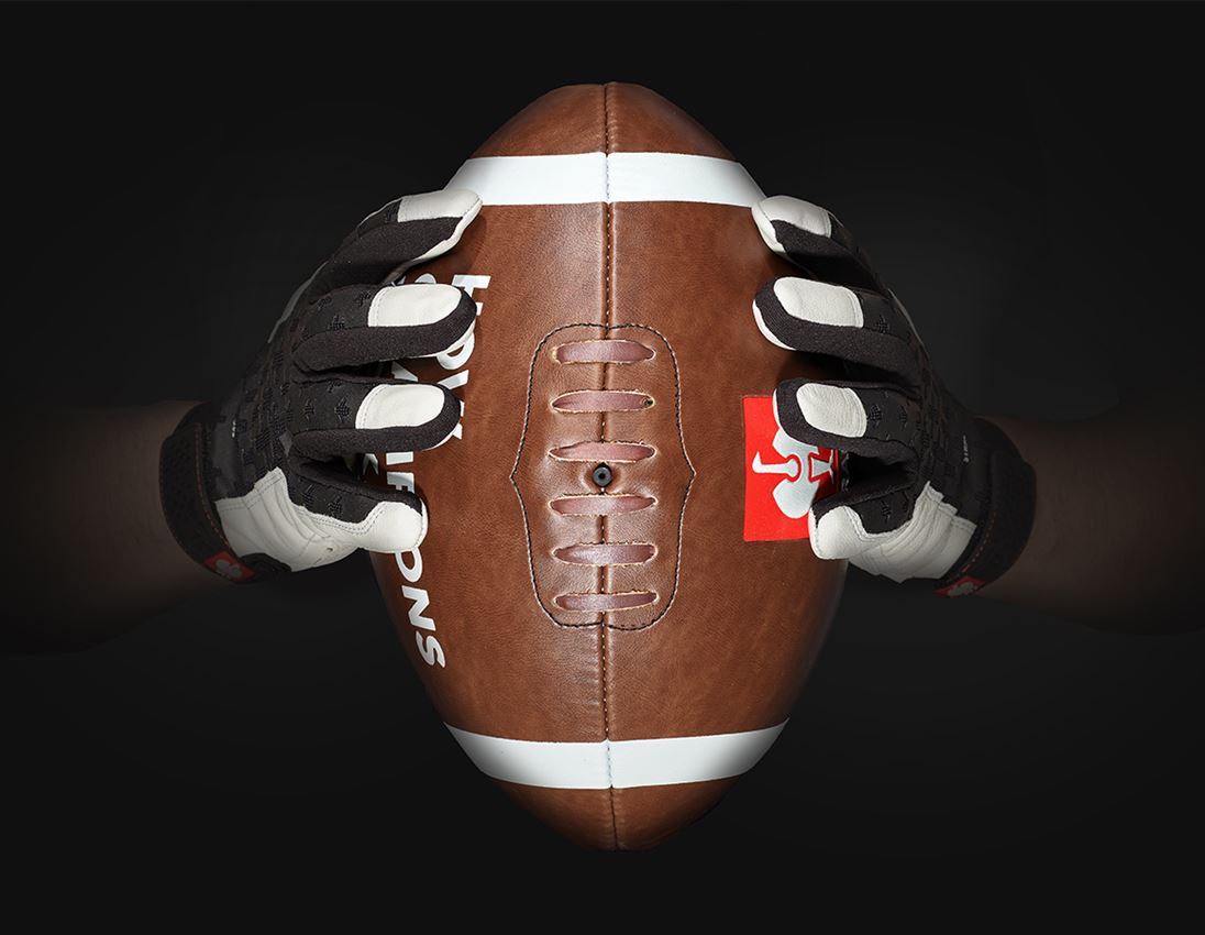 Sets | Accessories: 3x Leather assembly gloves ergo+vintage Football 1