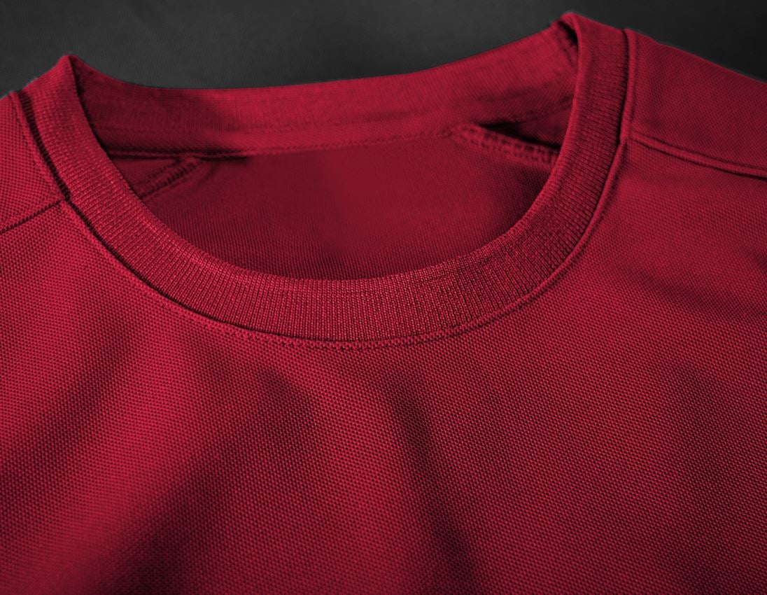 Shirts, Pullover & more: Functional Pique-Shirt e.s.industry + fiery red 2
