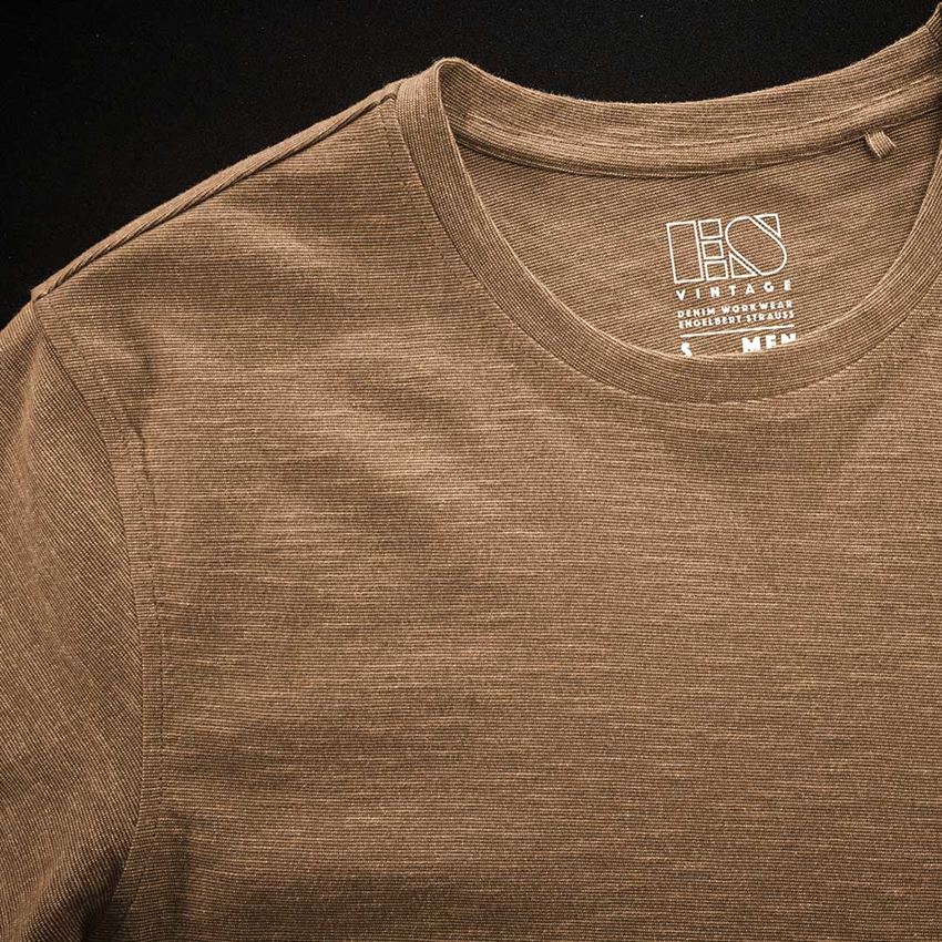 Shirts, Pullover & more: T-Shirt e.s.vintage + sepia melange 2