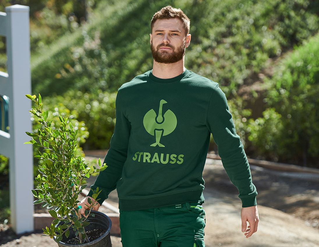 Shirts & Co.: Sweatshirt e.s.motion 2020 + grün/seegrün 1