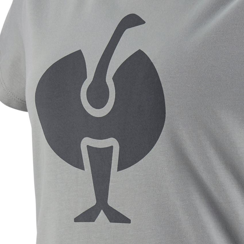 Shirts & Co.: T-Shirt e.s.concrete, Damen + perlgrau 2