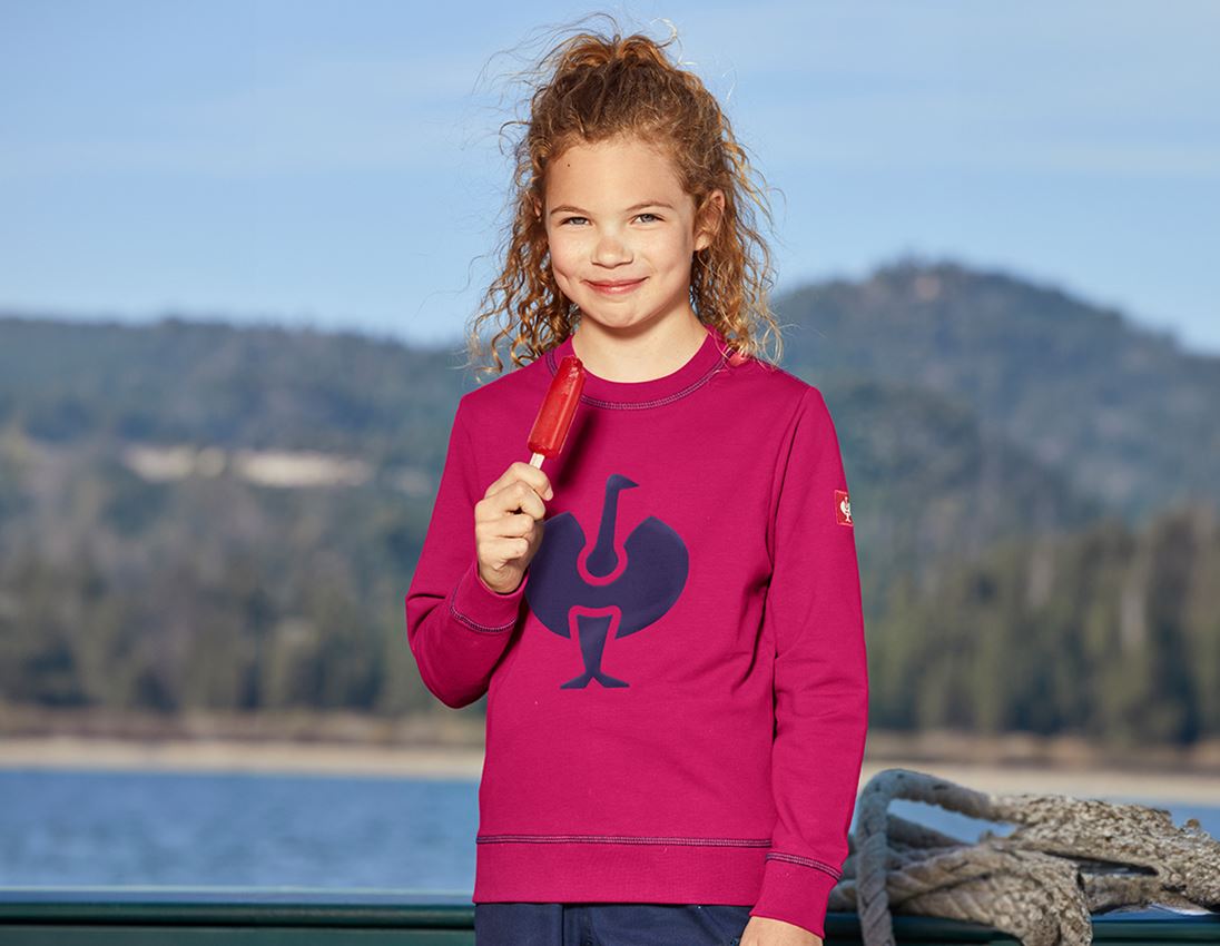 Shirts, Pullover & more: Sweatshirt e.s.motion 2020, children's + berry/navy 1