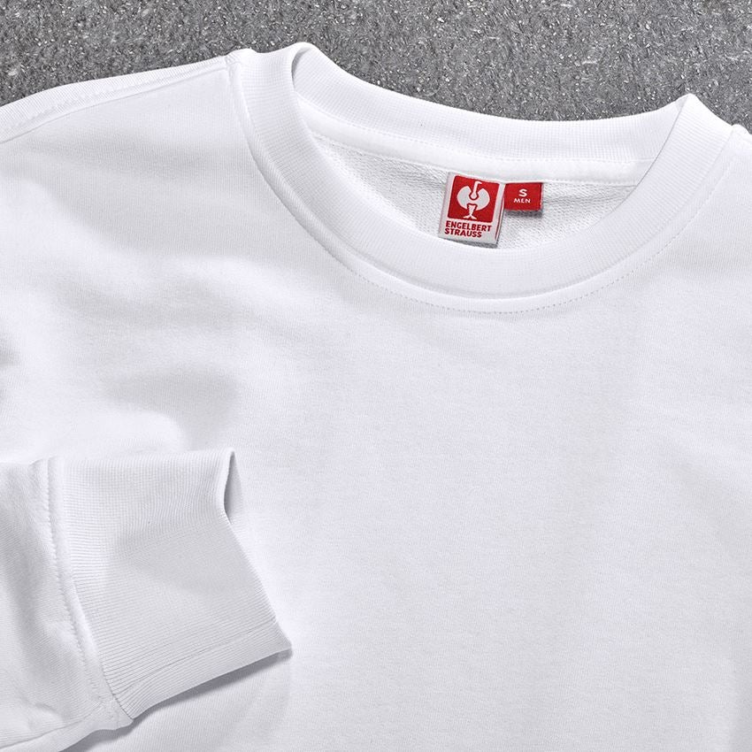 Shirts, Pullover & more: Sweatshirt e.s.industry + white 2