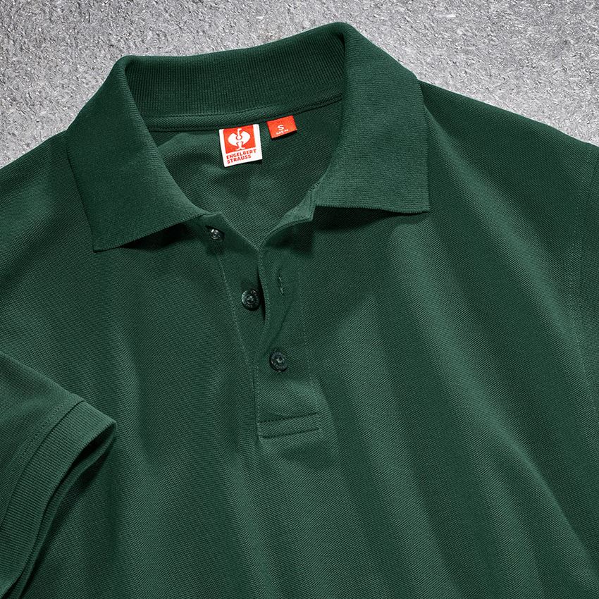 Shirts & Co.: Piqué-Polo e.s.industry + grün 2
