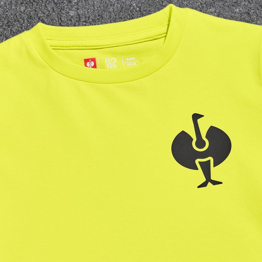 Shirts, Pullover & more: T-Shirt e.s.trail, children's + acid yellow/black 2