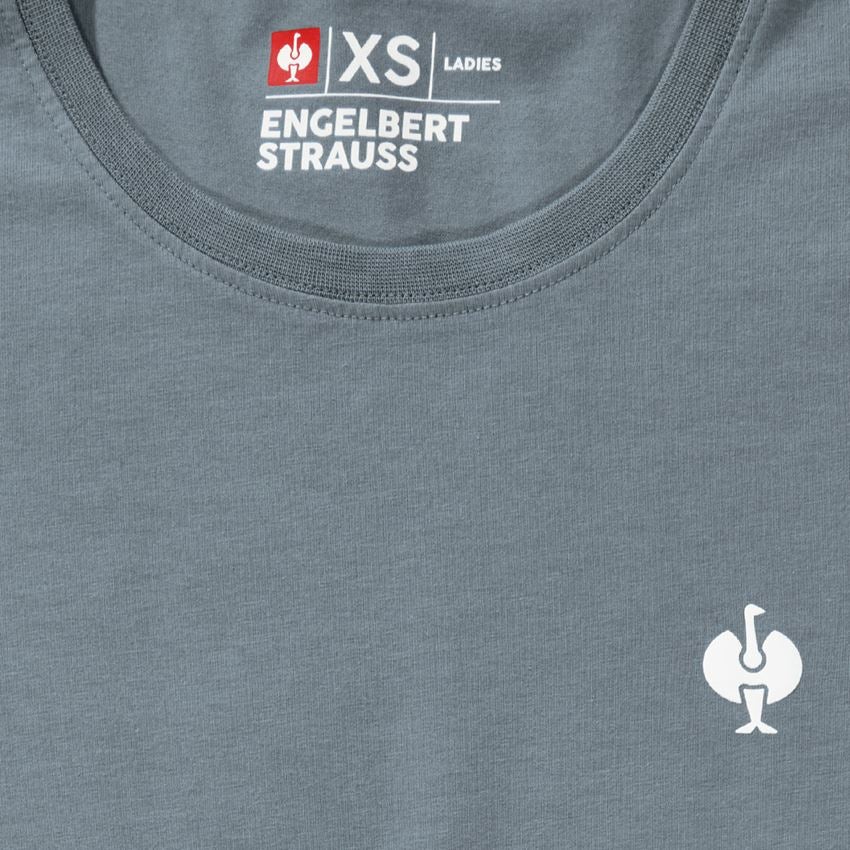 Shirts & Co.: T-Shirt e.s.motion ten pure, Damen + rauchblau vintage 2