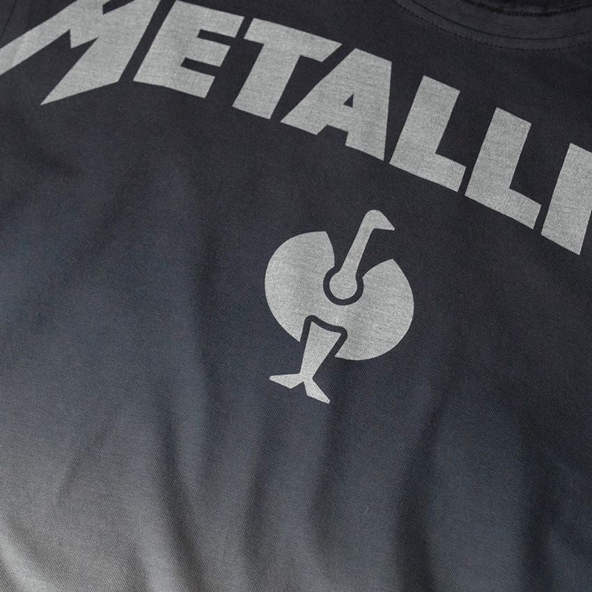 Bekleidung: Metallica cotton tee + schwarz/granit 2