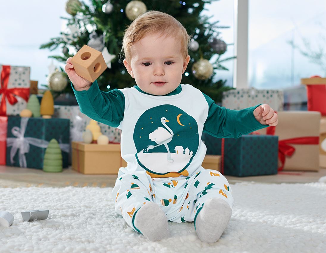 For the little ones: e.s. Baby Pyjamas + icewaterblue