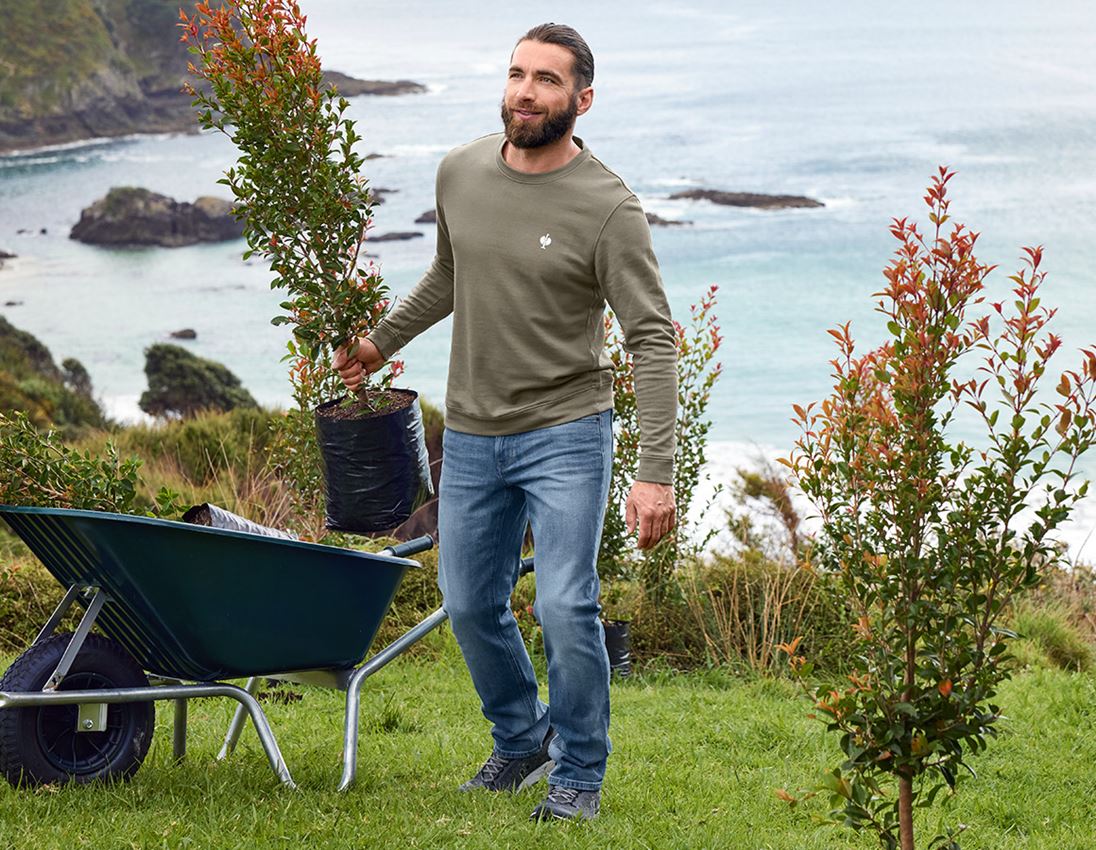 Shirts, Pullover & more: Sweatshirt e.s.botanica + naturegreen 1