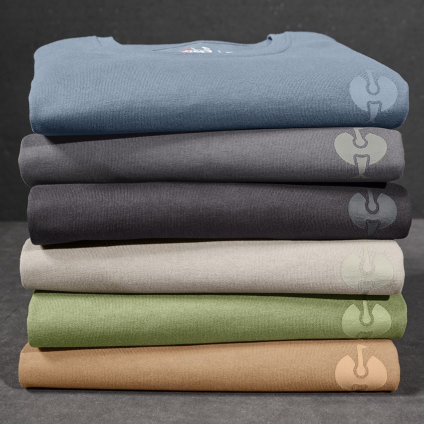 Shirts, Pullover & more: T-shirt heavy e.s.iconic + carbongrey 8