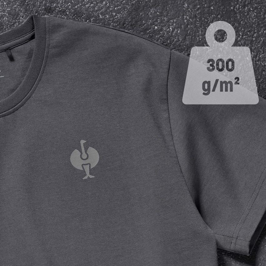 Shirts, Pullover & more: T-shirt heavy e.s.iconic + carbongrey 2