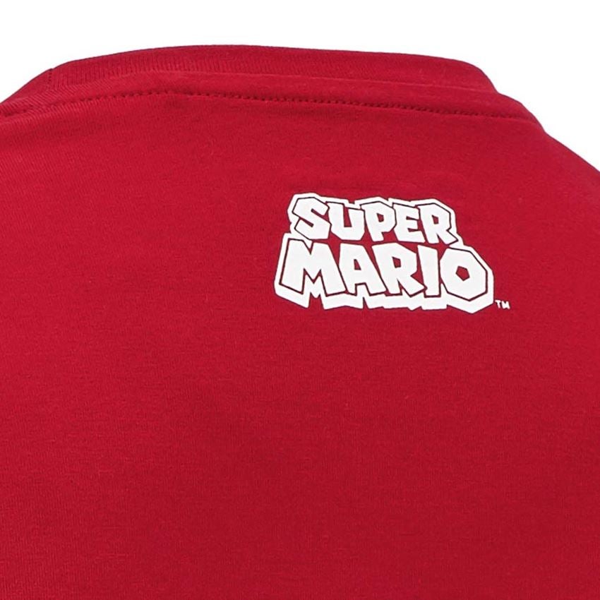 Hauts: Super Mario T-Shirt, femmes + rouge vif 2
