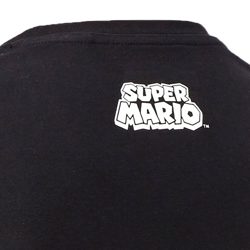Collaborations: Super Mario T-Shirt, hommes + noir 2