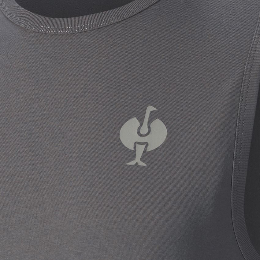 Bekleidung: Athletik-Shirt e.s.iconic + carbongrau 2