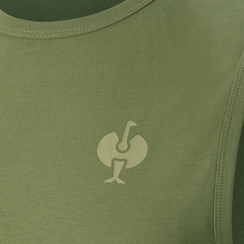 Clothing: Athletics shirt e.s.iconic + mountaingreen 2