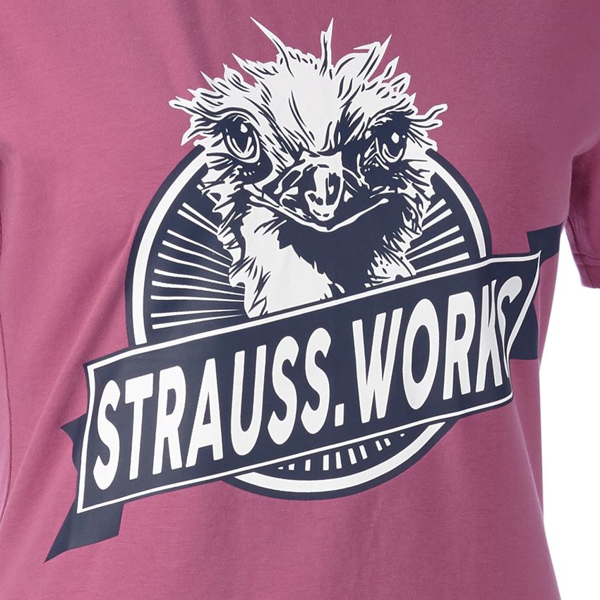 Clothing: e.s. T-shirt strauss works, ladies' + tarapink 2