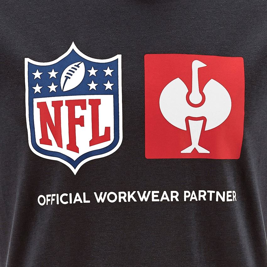 Kollaborationen: NFL T-Shirt cotton + schwarz 2