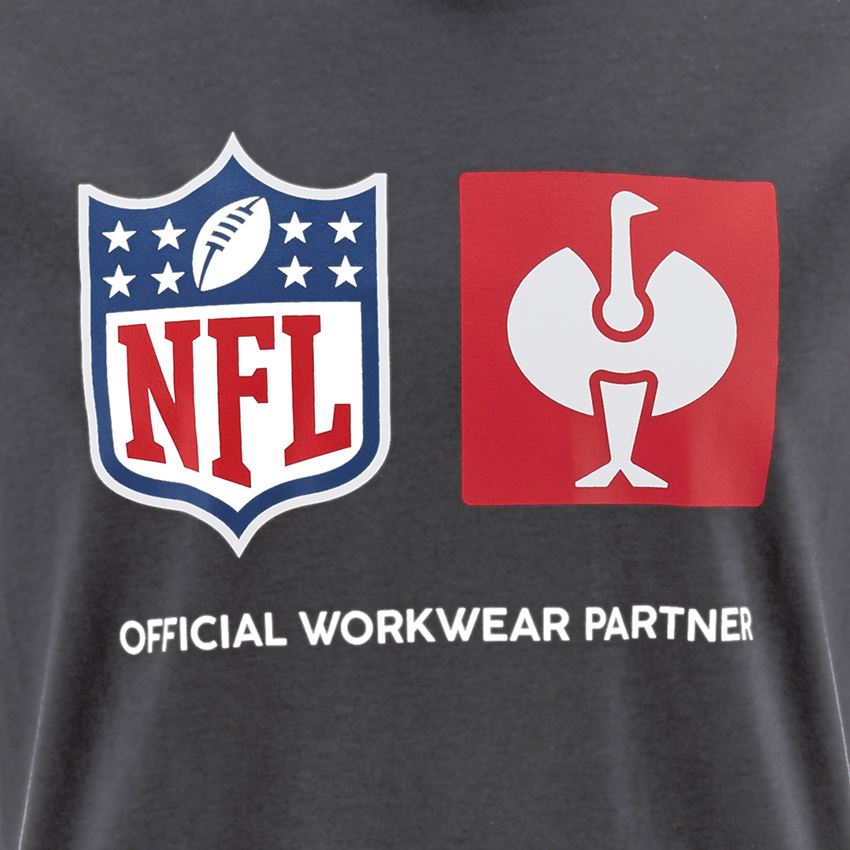 Vêtements: NFL T-Shirt cotton + gris carbone 2