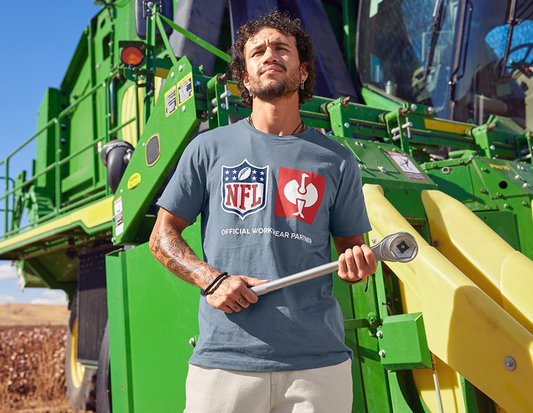 Shirts & Co.: NFL T-Shirt cotton + oxidblau