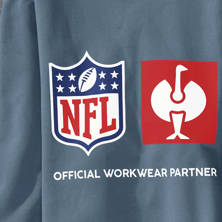 Vêtements: NFL Sweatshirt cotton + bleu oxyde 2