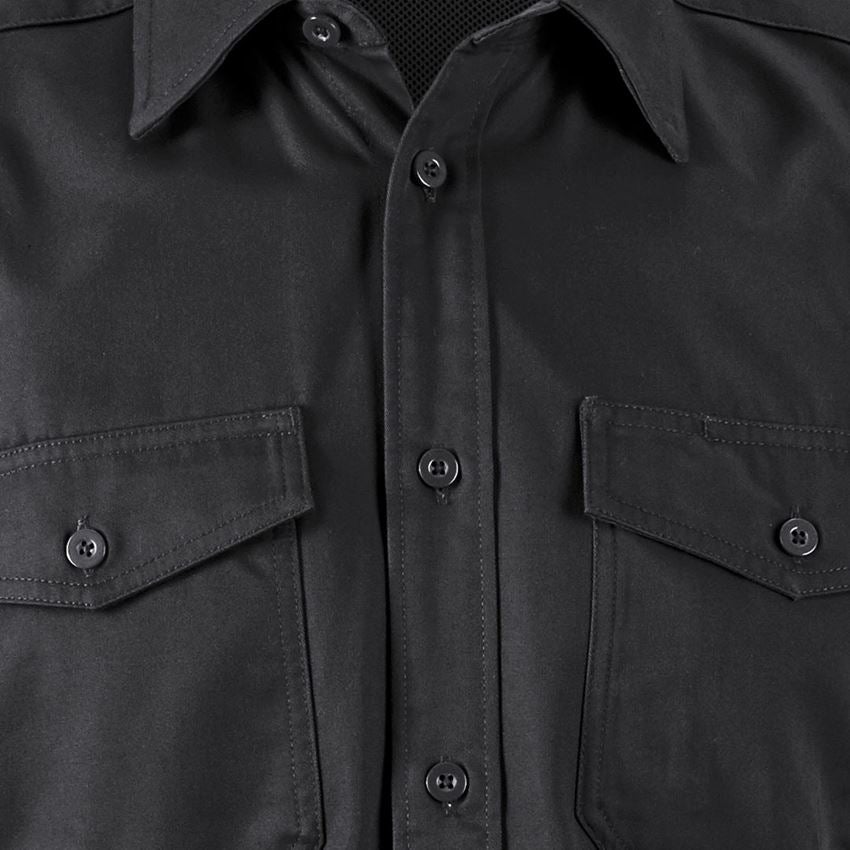 Shirts, Pullover & more: Work shirt e.s.classic, short sleeve + black 2