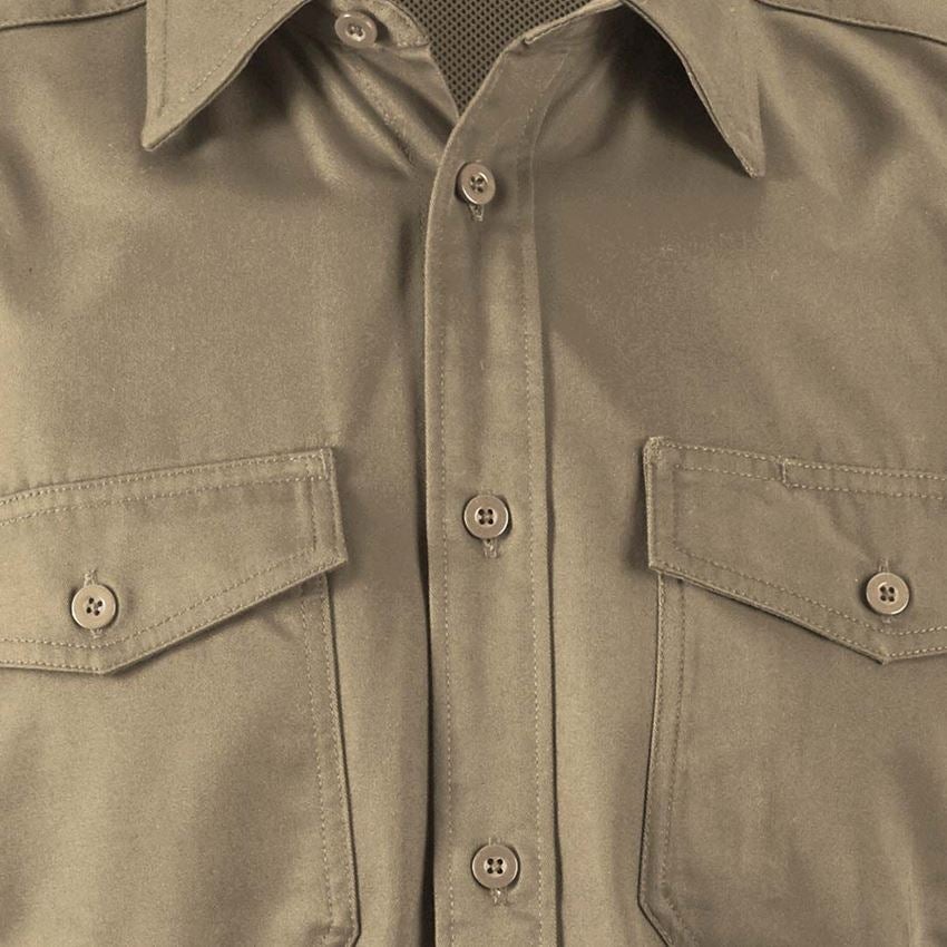 Joiners / Carpenters: Work shirt e.s.classic, short sleeve + khaki 2
