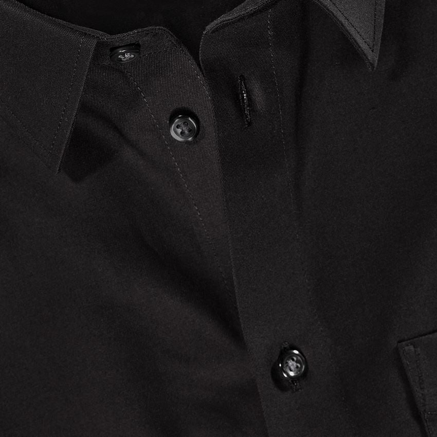 Themen: e.s. Business Hemd cotton stretch, comfort fit + schwarz 3