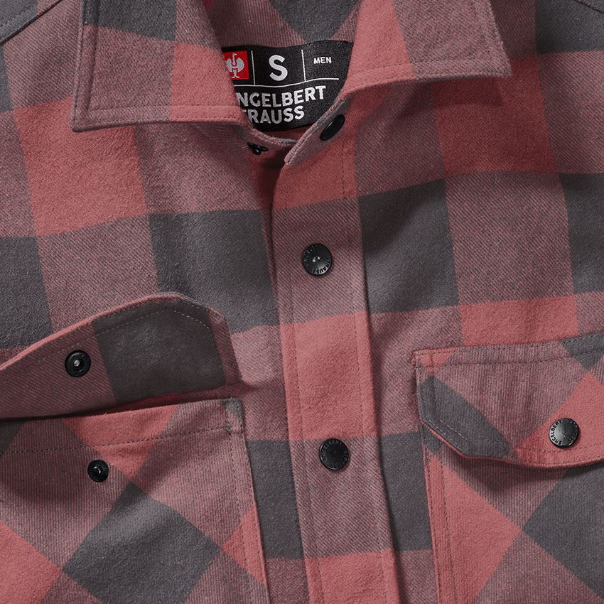Shirts, Pullover & more: Check shirt e.s.iconic + oxidred/carbongrey 2