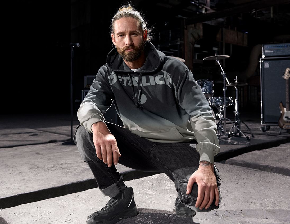 Bekleidung: Metallica cotton hoodie, men + schwarz/granit 1