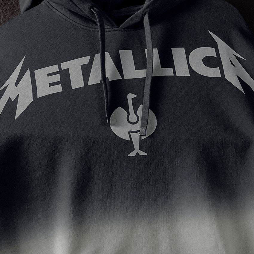 Shirts, Pullover & more: Metallica cotton hoodie, ladies + black/granite 2