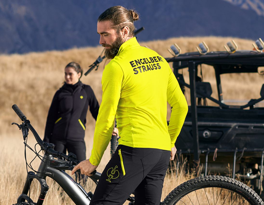 Shirts, Pullover & more: Troyer Merino e.s.trail + acid yellow/black 1