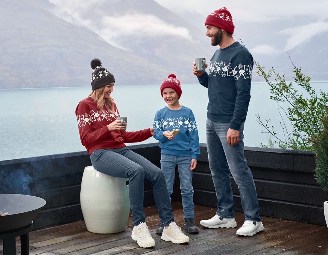 For the little ones: e.s. Norwegian sweatshirt, children's + balticblue 1