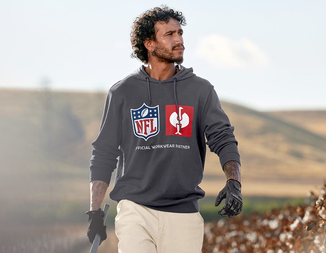 Shirts, Pullover & more: NFL Hoodie cotton + carbongrey 3