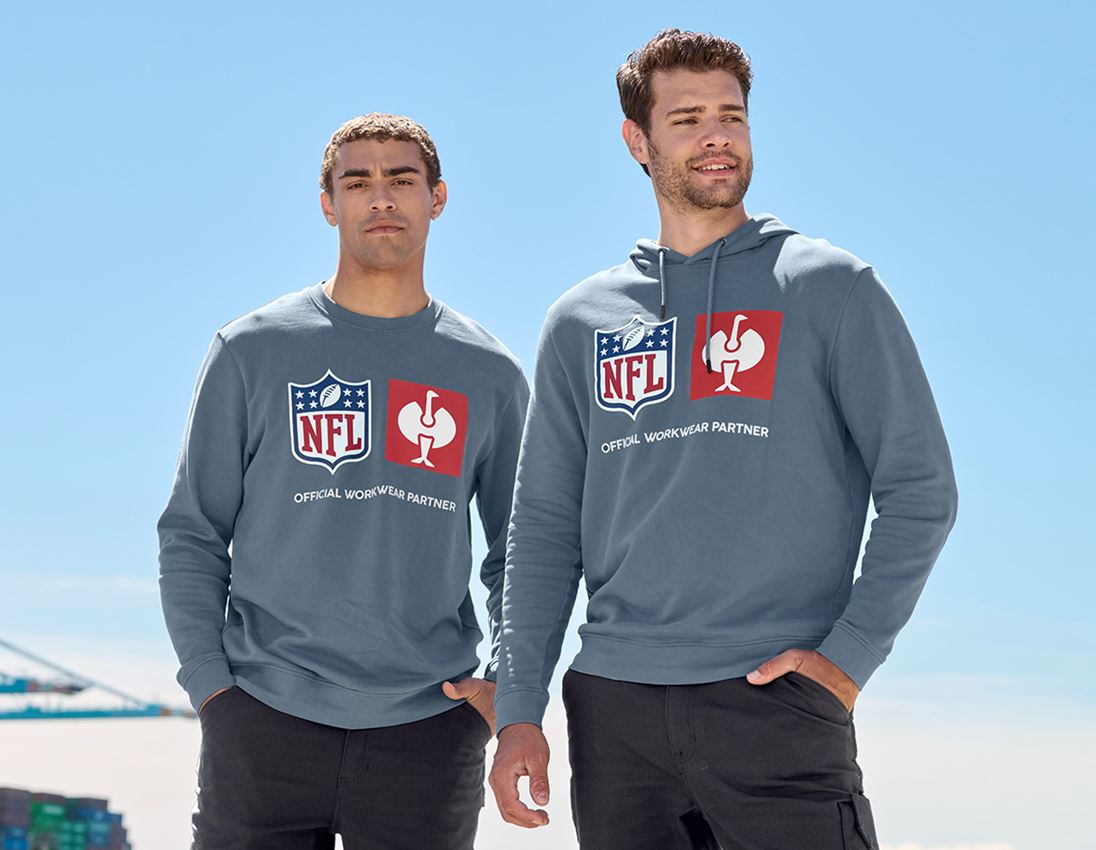 Shirts, Pullover & more: NFL Hoodie cotton + oxidblue 3