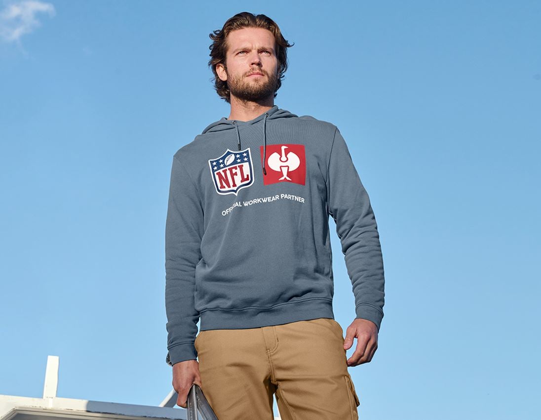 Shirts, Pullover & more: NFL Hoodie cotton + oxidblue