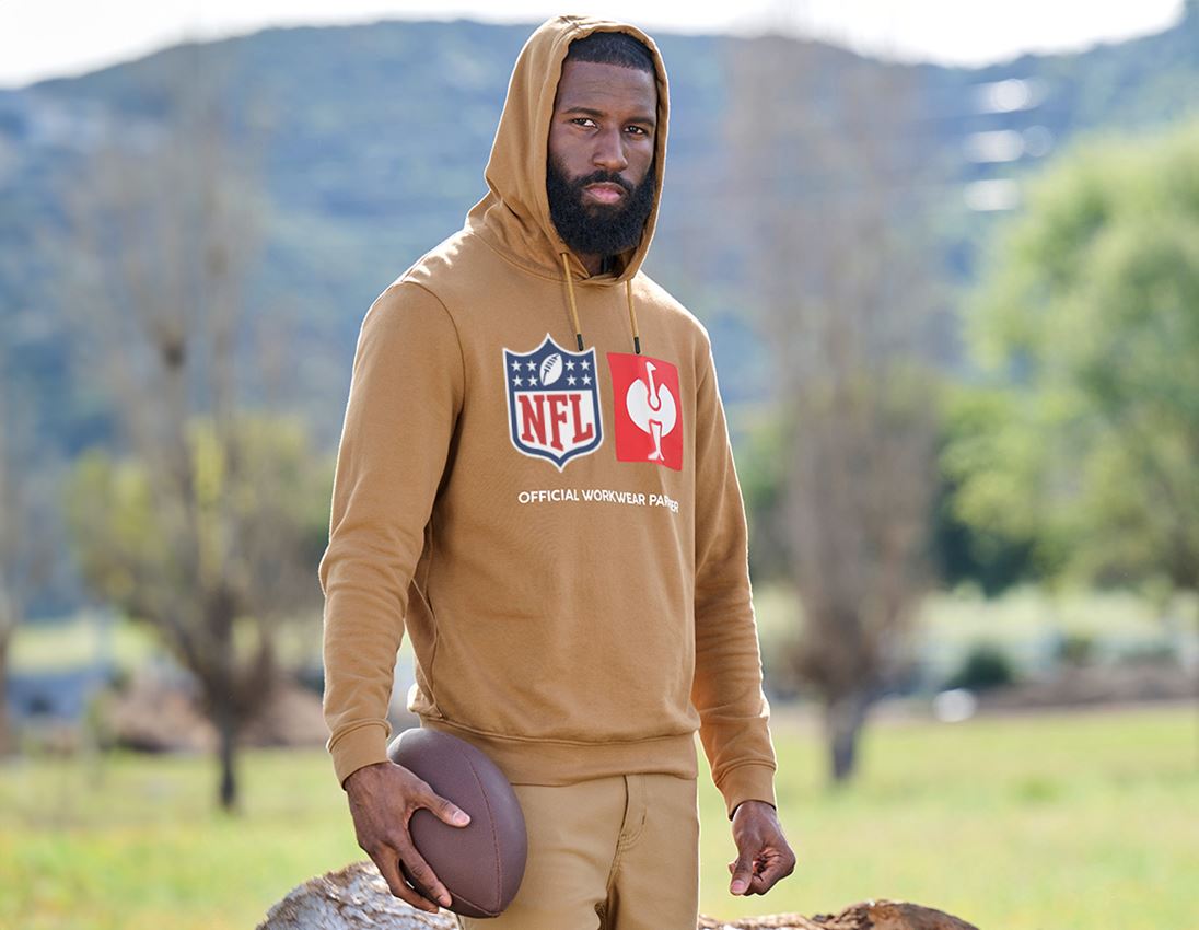 Shirts, Pullover & more: NFL Hoodie cotton + almondbrown 2