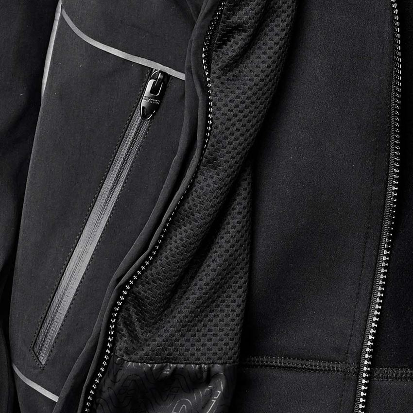 Work Jackets: 3 in 1 functional jacket e.s.vision, men's + black 2
