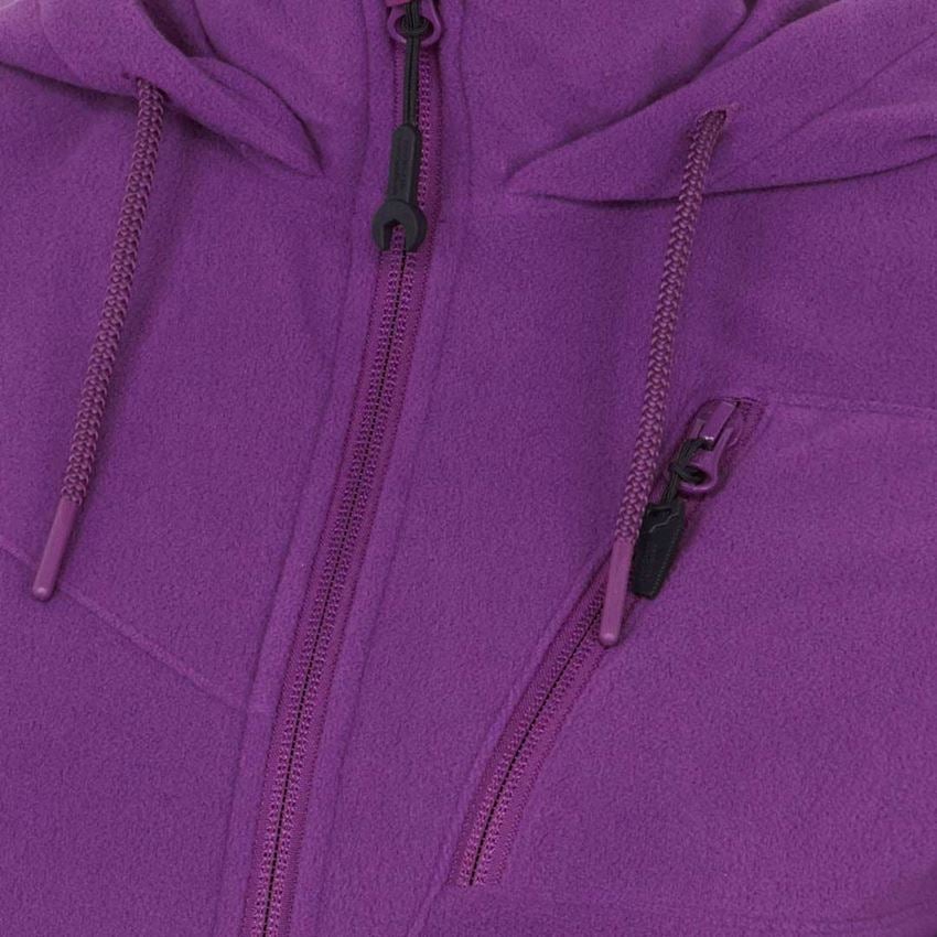 Kapuzen Fleece Jacke 2020, violett Strauss e.s.motion | Damen