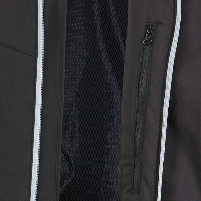 Cold: Winter softshell jacket e.s.motion 2020, men's + black/platinum 2